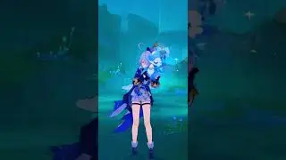 Furina Idle IS TOO ADORABLE! #genshin #genshinimpact  #furina