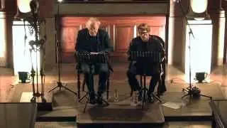 Leitura com Alfred Brendel e Willem Dafoe