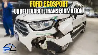Ford EcoSport Major Crash Rebuild | Impossible Repair at Phuc Lan Garage