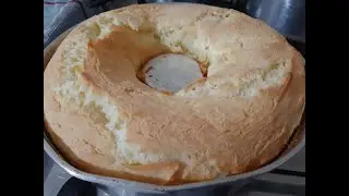 BOLO DE POLVILHO DOCE SEM QUEIJO E FÁCIL DE FAZER