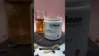 Klean Athlete Klean Pre-Workout Powder, Natural Lemon Tea Flavor - 7 oz (200 Grams)