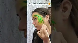 face painting by hettu🦋🍊