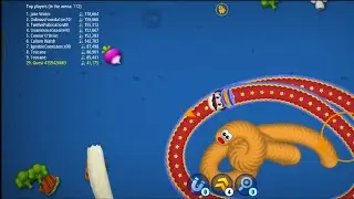 wormszone.io ::  live stream playing|| Snake Killer 🥵 gaming|| funny short video😂