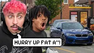 Drive Through Headset Prank!