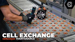 celluveyor Maintenance Tutorial: Step-by-Step Cell Exchange