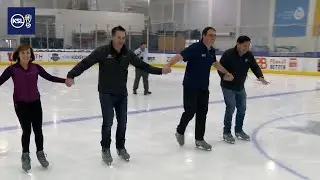 Команда KSL проверяет свои навыки катания на коньках в преддверии Олимпийских игр в Милане-Кортине.
