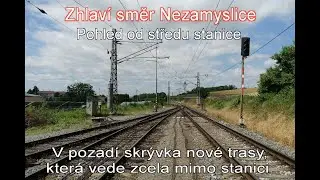 25.06.28 ŽST Němčice nad Hanou - stanice, která brzy zanikne