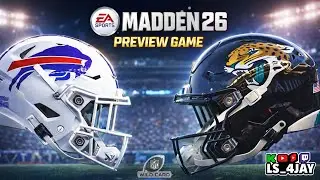 🔴LIVE Bills VS Jaguars Madden 26 Preview (Vertical)