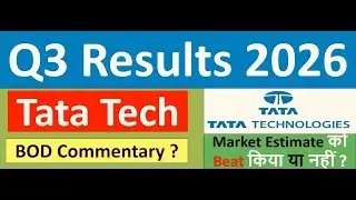 Tata Technologies q3 results 2026 | Tata Technologies results today | Tata Technologies Share News