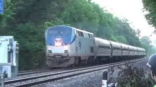 Amtrak 837 (GE P40/42DC) and NS 236 at NS Bridge 5