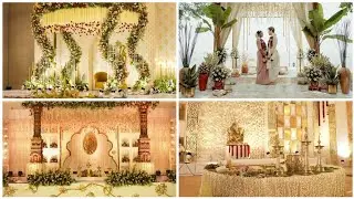 Latest Wedding Mandapam Decoration Ideas 2025|| Wedding Stage Decorations || Muhurtham Stage Decor
