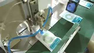 4 sides sealing bag wrapping packing machine for kf94 face masks