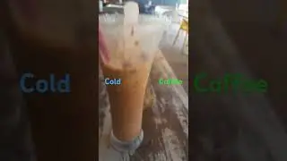COLD - #coldcoffee #vehaaniyaan #shorts #vlog #music #streetfood #city #hashtag #coffee #cold #viral