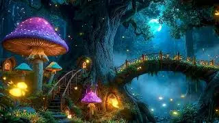 Moonlit Mushroom Haven ✨ | Enchanted Forest for Deep Calm & Inner Healing