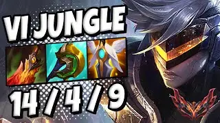 OTP Vi vs Viego [ Jungle ] Lol Korea Grandmaster Patch 12.9 ✅