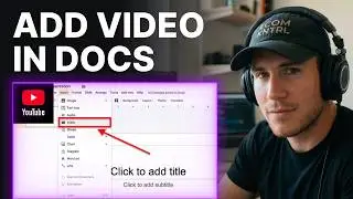 How to Insert YouTube Videos in Google Docs (2026) | Step-by-Step