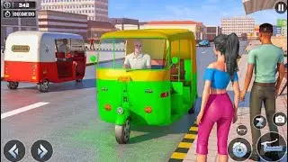 Indian Tuk Tuk Auto Rickshaw Driving - Bus Simulator Indonesia -HkGames