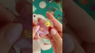 Puffy Sticker Details with the Button Press