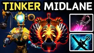 🔥 “SPAM. REARM. SPAM AGAIN.” 😂 — TINKER MID MADNESS | DOTA 2 🔥