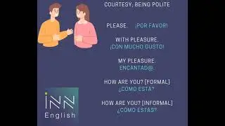 Courtesy and Being polite in Spanish #spanishlessonsonline