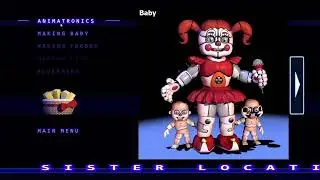 Gatoh jugando FNAF 5 10/20 (Sister Location) (Aviso sonido alto) #fnaf5 #sisterlocation #customnight