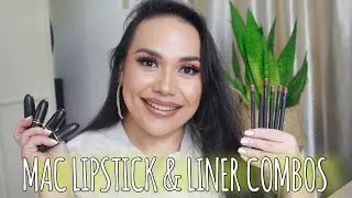 MORE MAC LIPSTICK & LIPLINER COMBOS