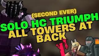 [SECOND EVER] SOLO HARDCORE TRIUMPH WITH ALL TOWERS AT THE BACK | TDS