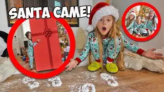 Our Son Got More Presents Than Sisters!!! SANTA Gave HUGE PRESENT! (Christmas Special 2022)