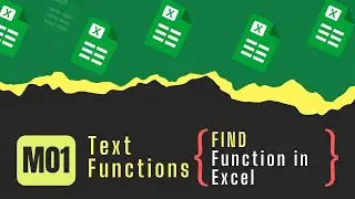 ✅ FIND Function in Excel 🔍 Instantly Locate Text & Discover Hidden Excel Tricks! #exceltutorial