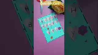 Cute Gift Card Idea 😁 #giftcardideas #cutegiftcard #papercard #5mincraft #easycraft #viral #trending
