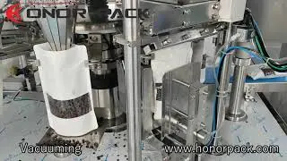 JR830 Coffee Beans Vacuum Zipper Pouch Packing Machine Combination Scale Dosing System @T&uuml;rkiye