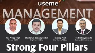 Useme 🌟 Strong Four Pillars | Management Team | Angika Life @Useme Pramotar Sachin Suryavanshi 