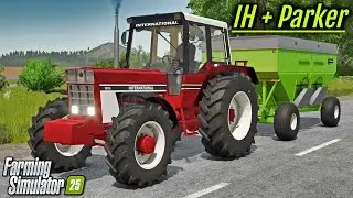New Mods - IH 955, Parker 4000 Gravity Wagon, & Riverbend The Aftermath Map! | Farming Simulator 25