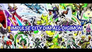 PULSEMON COMPLETE EVOLUTION LINE - IMPULSE CITY DIMCARD | DIGIMON VITAL BRACELET #デジモン #digimon