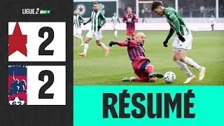RED STAR FC - CLERMONT FOOT 63 (2-2) - 15&egrave;me journ&eacute;e - Ligue 2 BKT 25/26