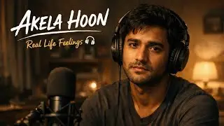 AKELA HOON 💔 | Emotional Hindi Pop Song 🎧 | Real Life Feelings #viral #song #trending #trend 