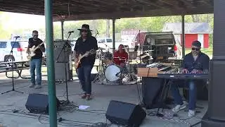 Nate Gross Band performing 