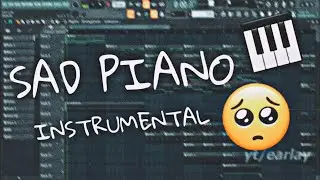 How to make a Sad piano beat on FL Studio (Stock Plugins) + FLP