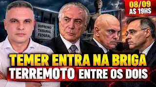 MORAES AND MENDONÇA FEUD - MICHEL TEMER ENTERS THE SCENE