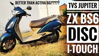 All New TVS Jupiter ZX Disc | i-touch | Hindi | Better than Activa 6G ????? | Price | 2020.