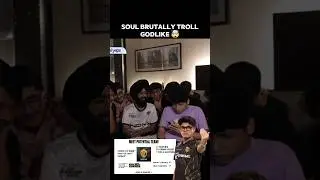 SOUL BRUTALLY TROLL GODLIKE 🤯 #bgmi #xsparks #sensei #godlike #bgms #bgcs #rntx #lan #jonathangaming