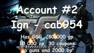 crossfire account for sale