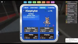 loomian legacy ability thief kleptyke