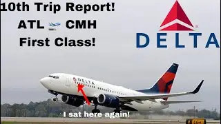 [4K] [Trip Report] Delta Air Lines Boeing 737-800 (First Class) | Atlanta (ATL) to Columbus (CMH)