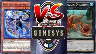 Yu-gi-oh Genesys Dracotail vs Paleo