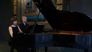 M. GLINKA Initial Polka for piano 4 hands. Elena TARASOVA (piano), Andrey DUBOV (piano).