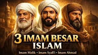 Kisah 3 Imam Besar Islam | Imam Malik, Imam Syafi&rsquo;i & Imam Ahmad bin Hanbal