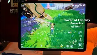tower of fantasy gameplay | ipad pro 11 m1 extreme settings 120hz | xbox controller