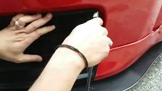 Nissan 350z Mesh Grill install