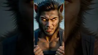 A young man transforming into a werewolf. #HorrorShort #CinematicTerror #warewolf #vampire #fyp